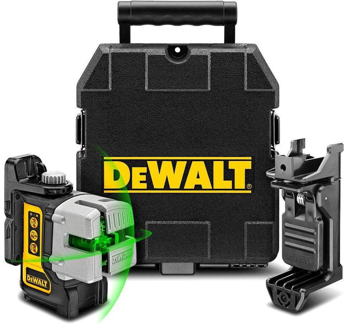 Dewalt dw089cg selbstnivellierender Mehrlinienlaser grün – 3 Strahlen
