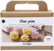 Creativ Company Mini-Hobby-Set Pompon, Küken, verschiedene Farben, 1 Box