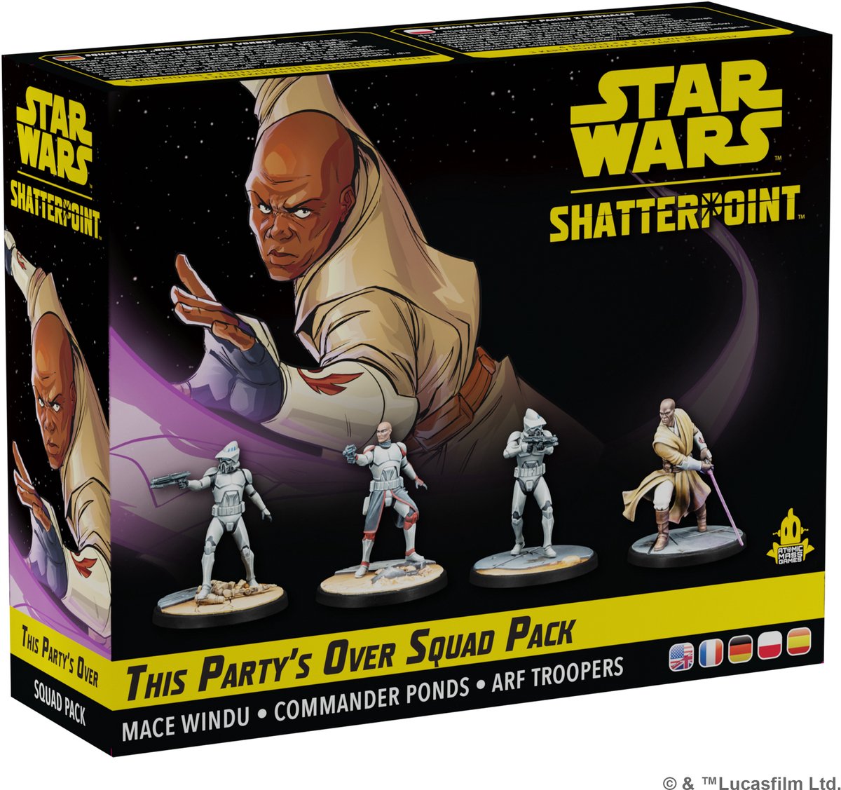 Atomic Mass Games Star Wars Shatterpoint Diese Partys über Squad Pack – en fr de pl es