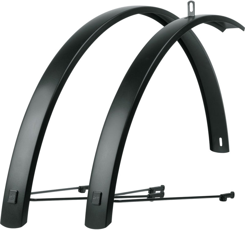 SKS Fender Set 28 (622) Al 46mm Aluminium Schwarz