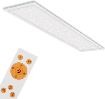 Briloner - Deckenleuchte - Panel LED 36w 3800lm 3000-6500k 120x30cm biały z pilotem zdalnego sterowania