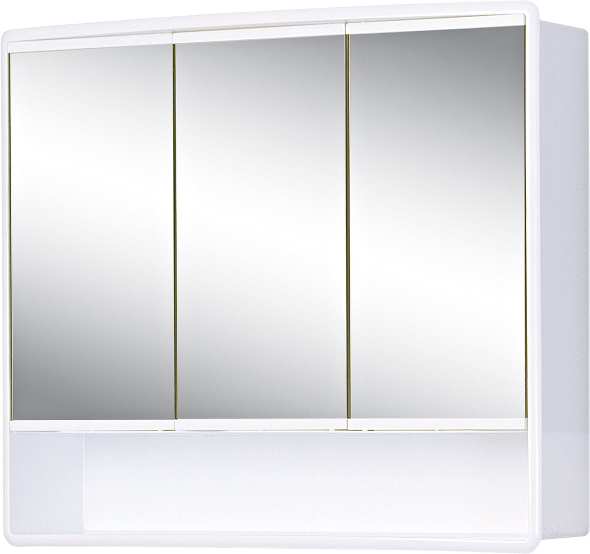Go by Van Marcke Jokey Lymo Badezimmerschrank – Spiegelschrank – Medizinschrank – weißer Kunststoff