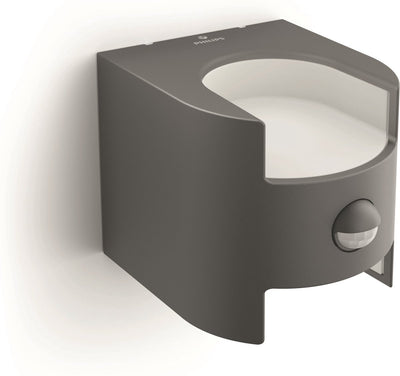 Philips LED Philips Grass Wandleuchte – Anthrazit – mit Sensor