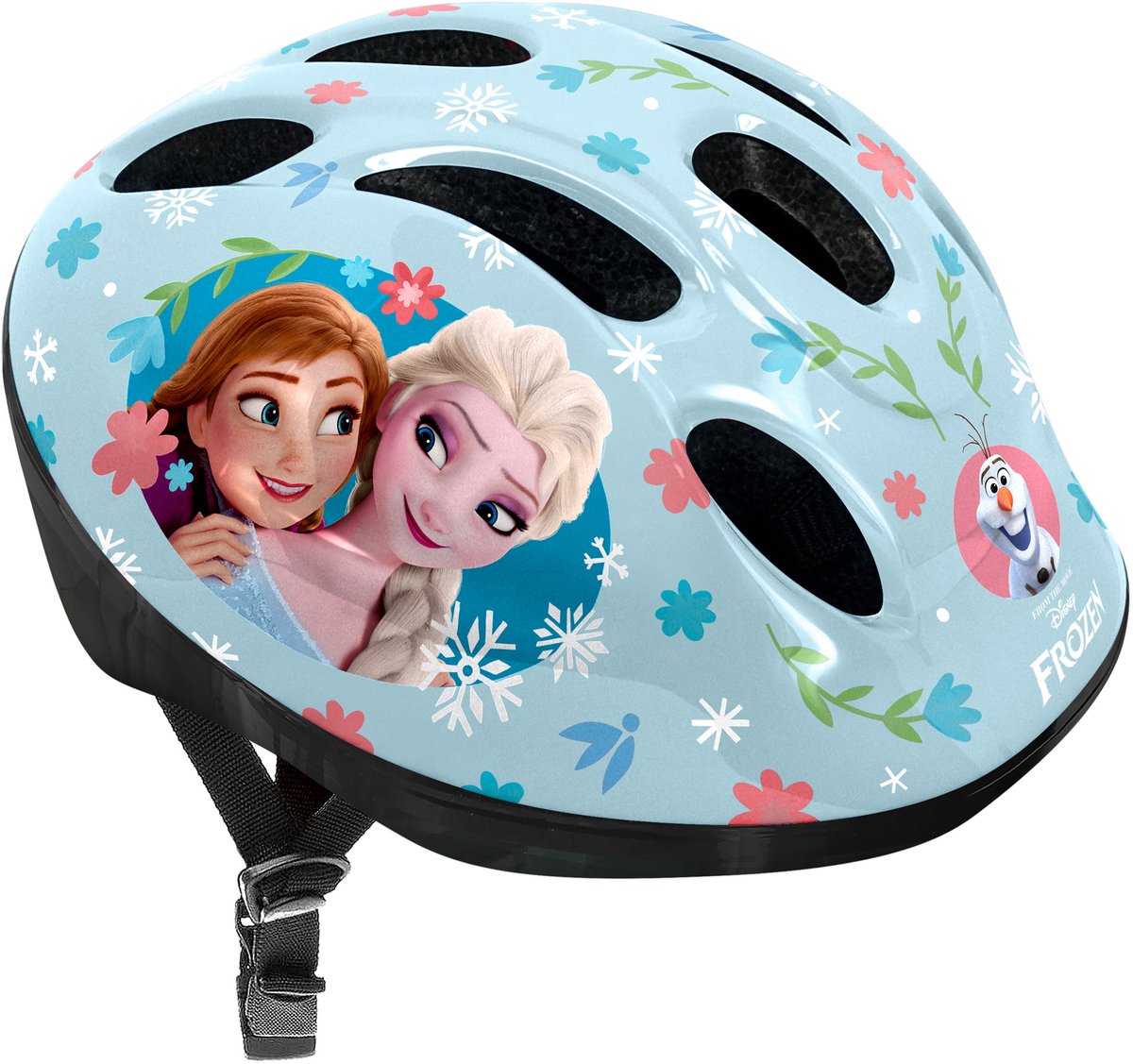 Stempel Disney Frozen Fahrradhelm verstellbar Petrolblau Größe 52-56 cm (s)