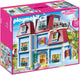 Playmobil-Puppenhaus – großes Herrenhaus – mit Dachterrasse, Wendeltreppe, funktionierender Türklingel und Briefkasten zum Öffnen – 70205