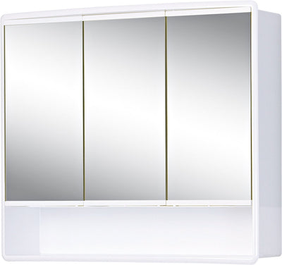 Go by Van Marcke Jokey Lymo Badezimmerschrank – Spiegelschrank – Medizinschrank – weißer Kunststoff