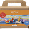 Creativ Company Mini-Hobby-Set Malen, Rennautos, bunt, 1 Box