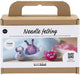 Creativ Company Mini Hobbyset Nadel fühlte Monster