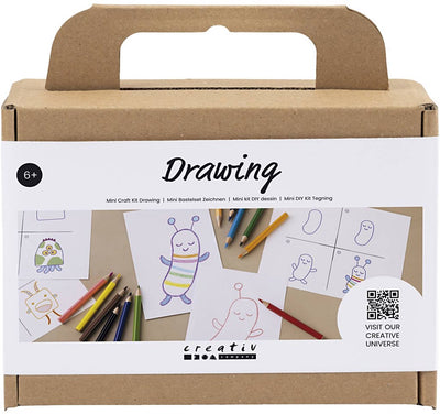 Creativ Company Mini-Hobby-Set Zeichnen, Muster, 1 Box