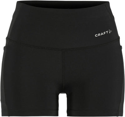Craft Essence Hot Pants 3 W Damen-Sporthose – Schwarz