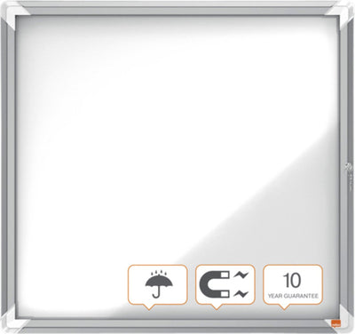 Outdoor-Vitrine Nobo Sicherheitsglas 6x A4 81,5x67x4,5cm
