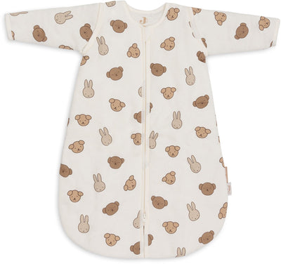 Jollein Babyschlafsack mit abzippbarer Hülle, ca. 60 cm – Miffy und Freunde