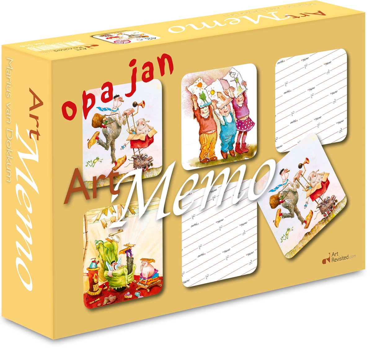 Marius van Dokkum Opa Jan - Memospiel -