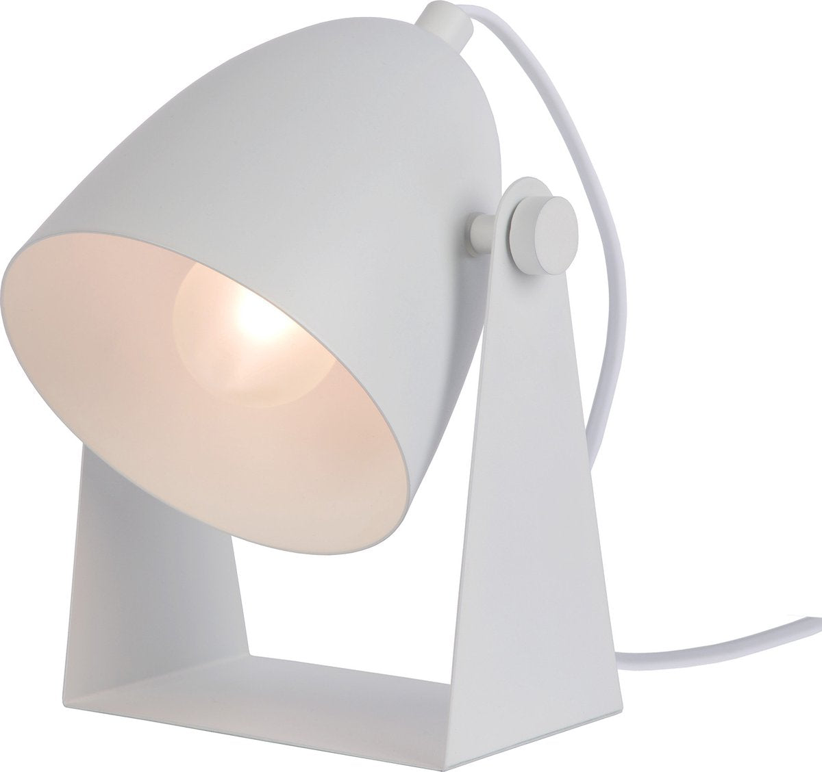 Lucide Chago - Tischlampe - 1xe14 - weiß