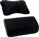 Noblechairs Kissenset Nacken- und Lendenwirbelstütze für Epic, Icon, Hero Gaming-Stuhl, Schwarz, Schwarz