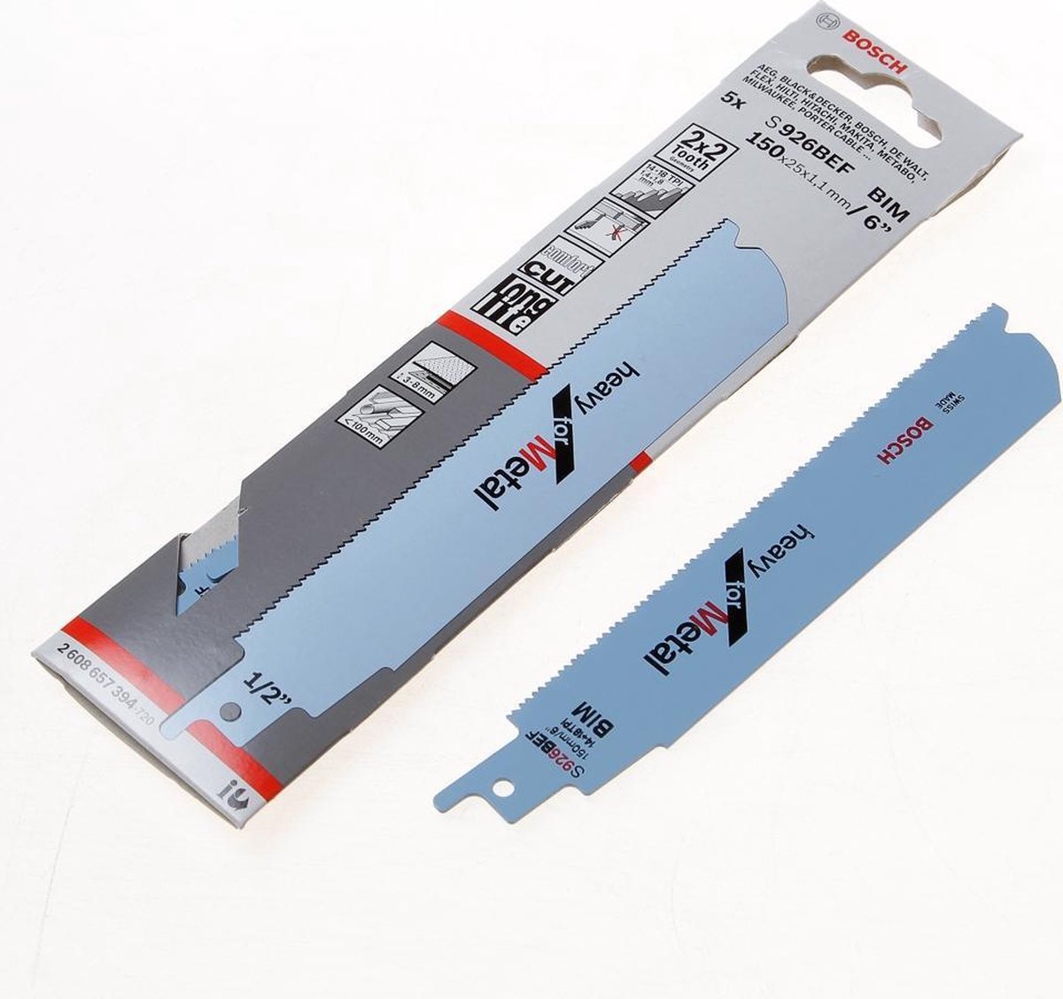 Bosch - Säbelsägeblatt S 926 BEF Heavy für Metall