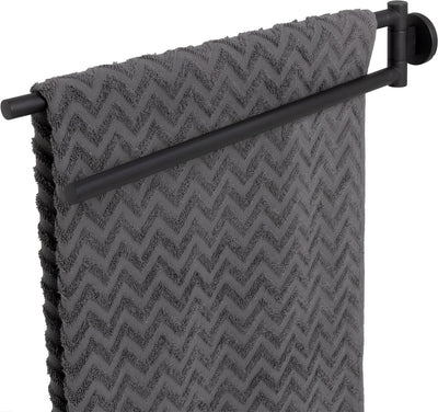 Tiger Noon Handtuchhalter 2-armig - Schwarz