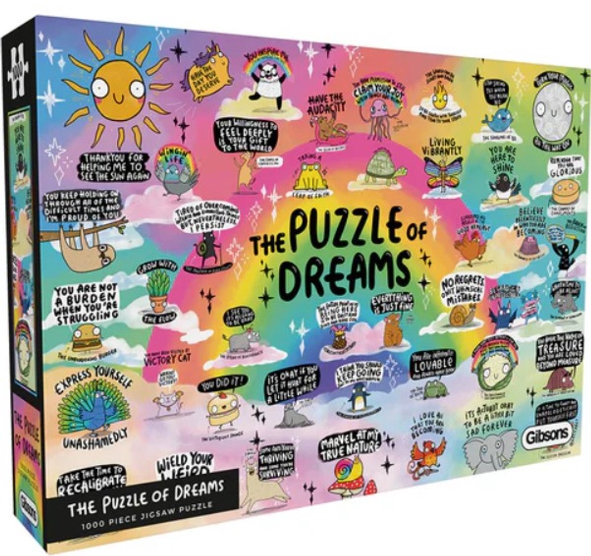 Gibsons – Das Puzzle der Träume (von Katie Abey) – 1000 Teile 68×49cm (B×H) – Puzzle für Erwachsene