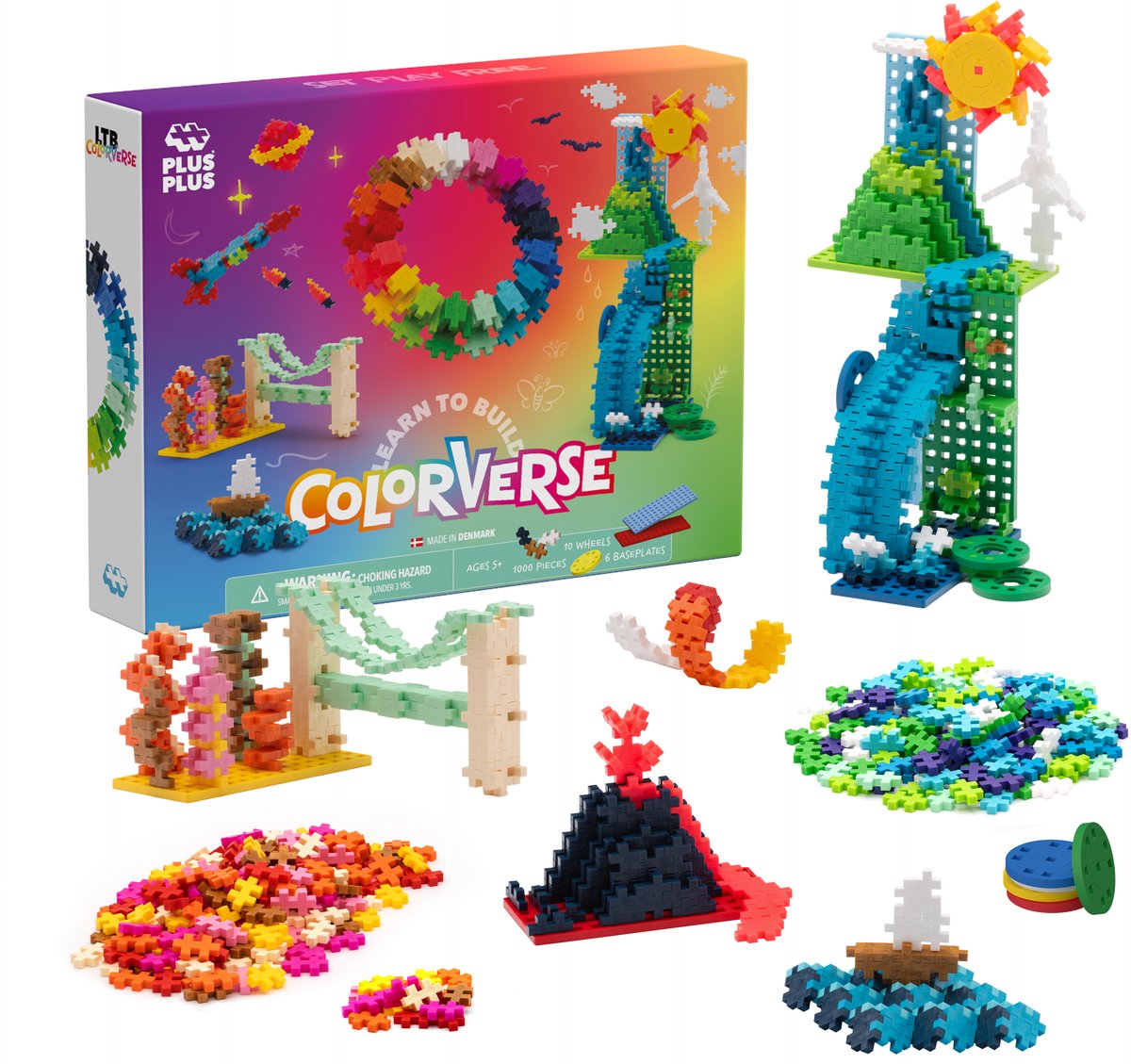 Plus plus plus-plus lernen, wie man ein Colorverse-Superset baut (3972)