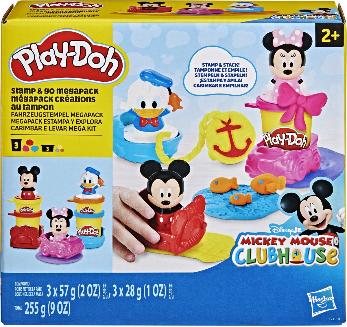 Play-Doh Disney Junior Stamp Go Mega Pack