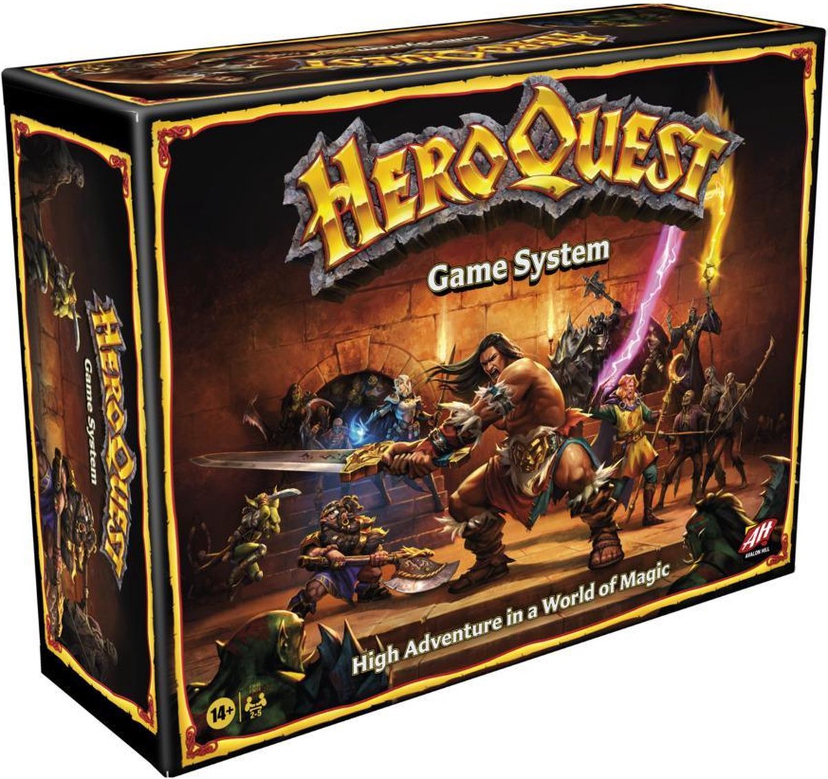 Hasbro Gaming Heroquest – Spielsystem – Brettspiel (Englisch)