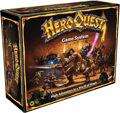 Hasbro Gaming Heroquest – Spielsystem – Brettspiel (Englisch)