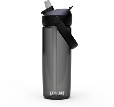 Camelbak Thrive Flip Straw Trinkflasche – 600 ml – mit Strohhalm – Wasserflasche – Anthrazit