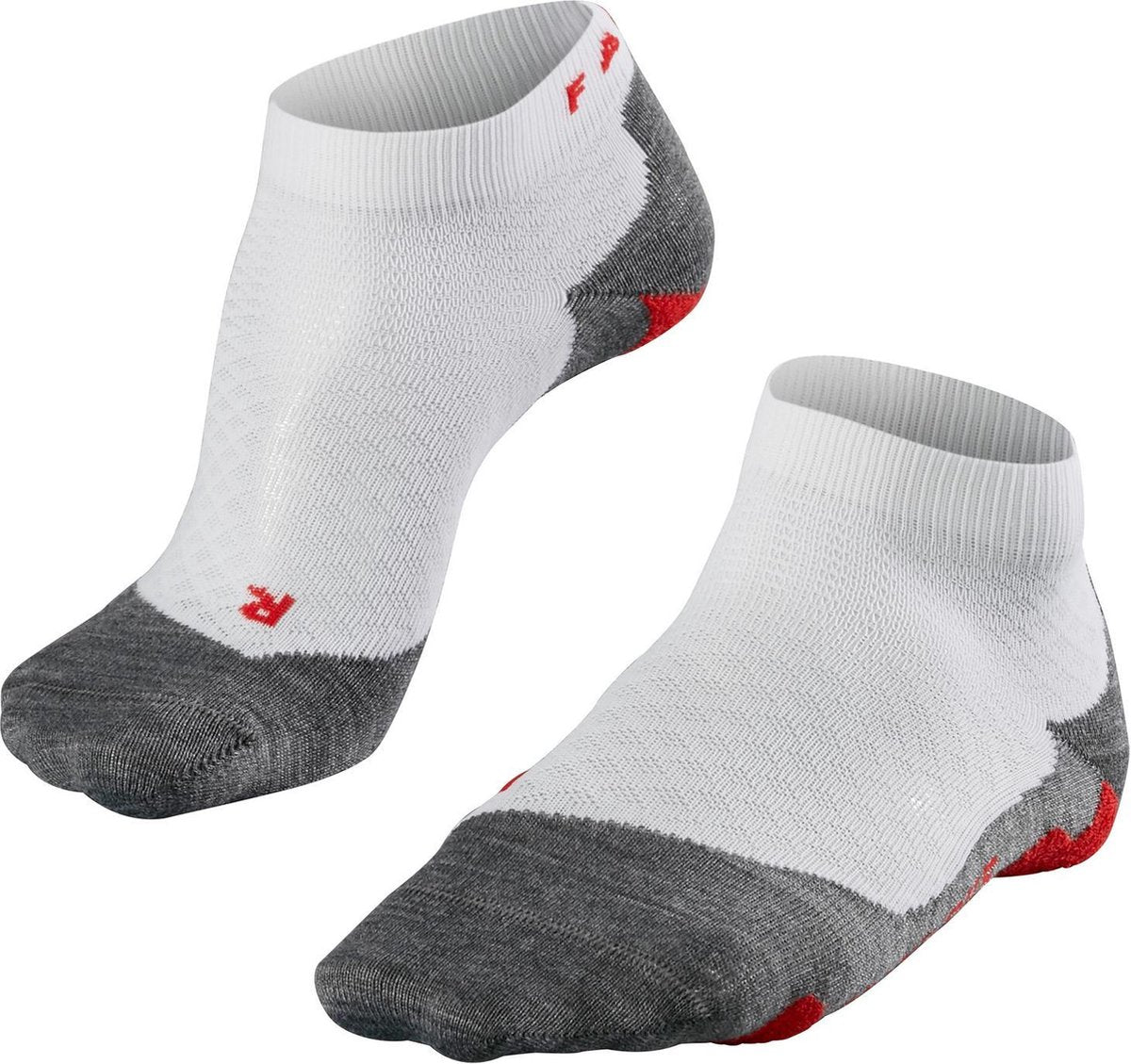 Falke ru5 kurze Anti-Blasen-Funktionsmaterial-Laufsocken Damen weiß – Größe 37-38