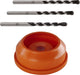 Wolfcraft - Betonbohrer-Set mit Staubabscheider - „Profi“ hartmetallbestückt, 4-teilig. - 8640000