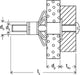 Fischer HM 4x32 S Metall-Hohlwanddübel – 4 x 32 mm (50 Stück)