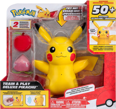 Jazwares Pokémon – Deluxe Train Play Pikachu-Spielset