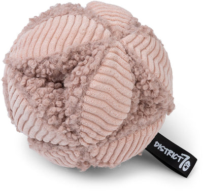 District 70 Bobby – Schnüffelball für Hunde | regt das Suchverhalten an, geistige Herausforderung – rosa – klein ø13 cm