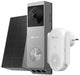 Ezviz EP3X Pro + CH1 Doppelobjektiv-Batterie-Türklingel-Kit – inklusive Bell-Solarpanel – 32 GB EMMC-Speicher – Farb-Nachtsicht – Paketerkennung – kabellos IP65