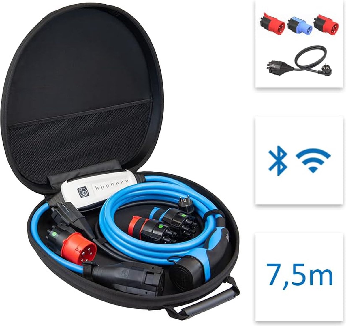 Nrgkick - 32a 7,5m - optimal einstellen - mobiles Ladegerät