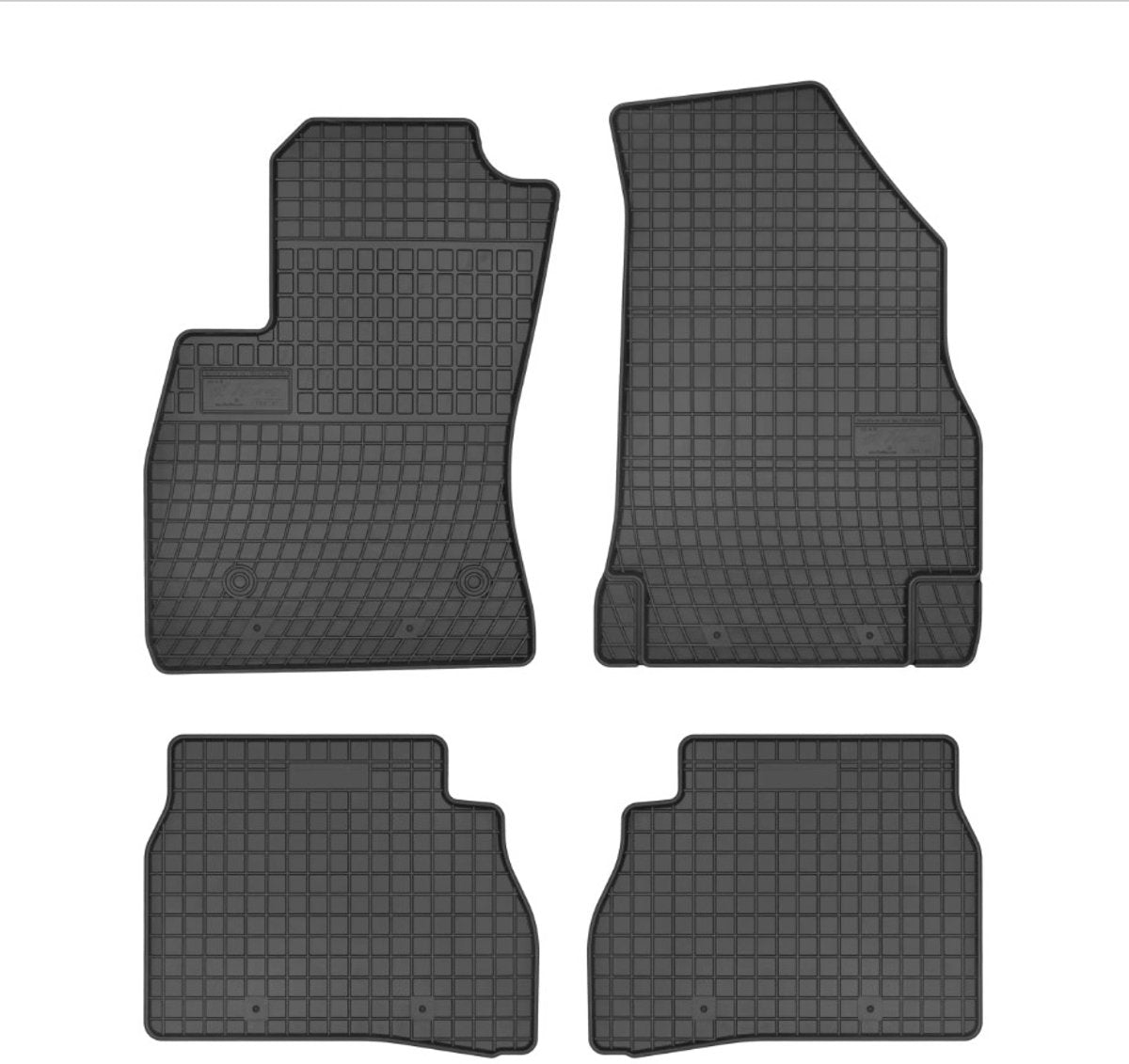 Frogum Gummimatten Fiat Doblo 2010-heute (passend für 5-Sitzer-Version) -