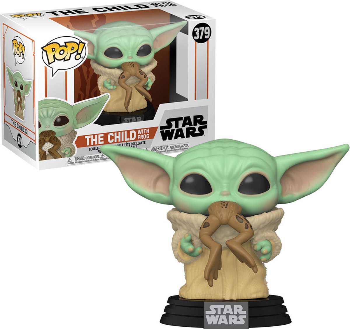 Funko-Pop! - Star Wars: The Mandalorian – Das Kind mit Frosch (49932)