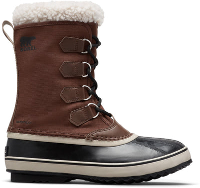 Sorel 1964 Pac™ Nylon WP Herren-Schneestiefel – Tabak, Schwarz – Größe 42,5