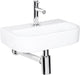 Differnz ovales kleines Brunnenset weiß