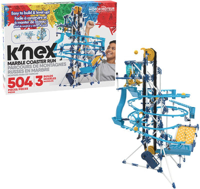 K'nex Marble Track mit Motor, 504dlg.