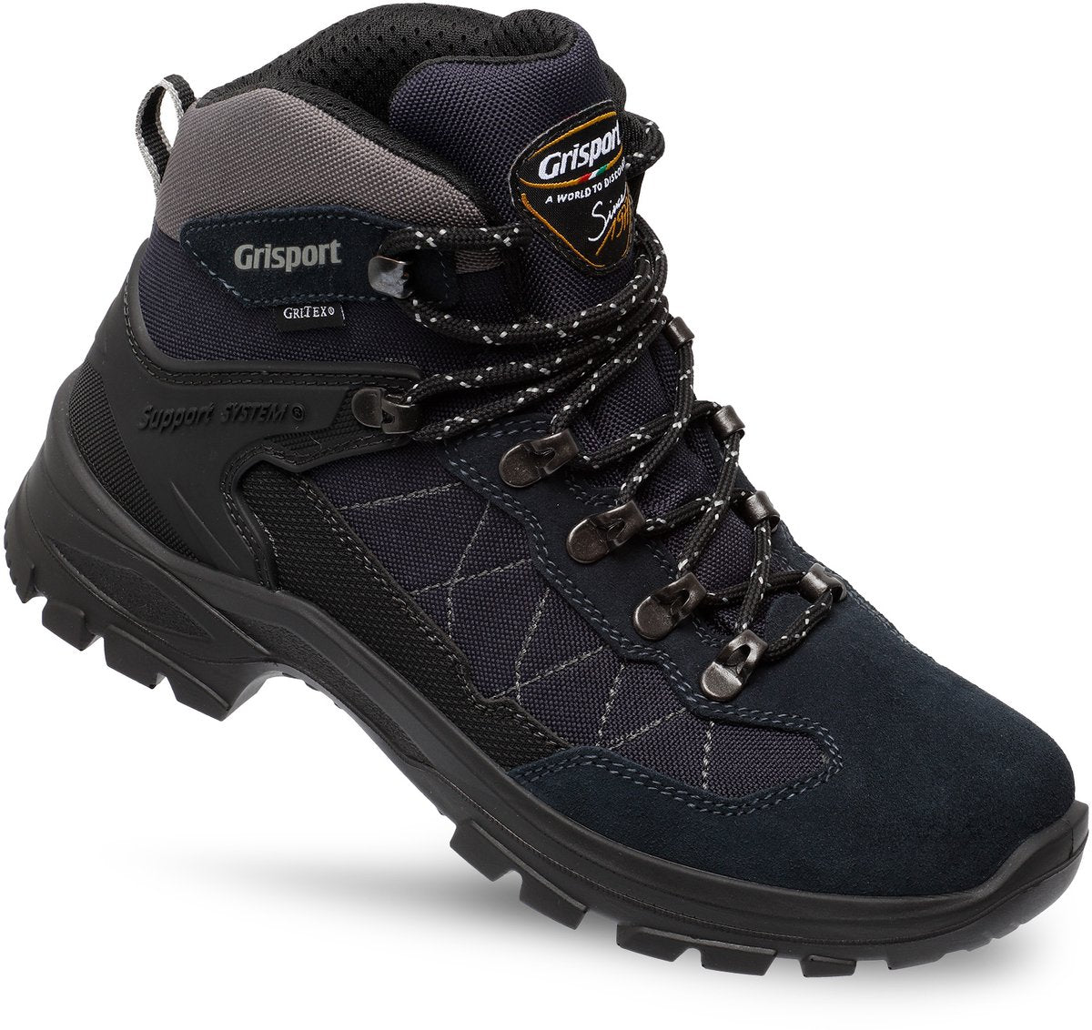 Grisport Scout Mid Unisex-Wanderstiefel – Blau