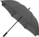 Falcone - Regenschirm - ø 120 cm - Automatik - winddicht - hell - grau