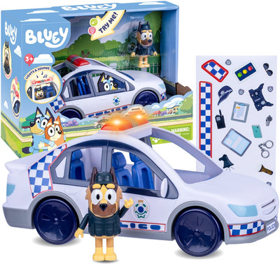 Blaues Spectron-Polizeiauto mit Lichtgeräusch
