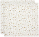 Jollein hydrophiles Tuch groß – 115 x 115 cm – Miffy Family Farm – 2 Stück