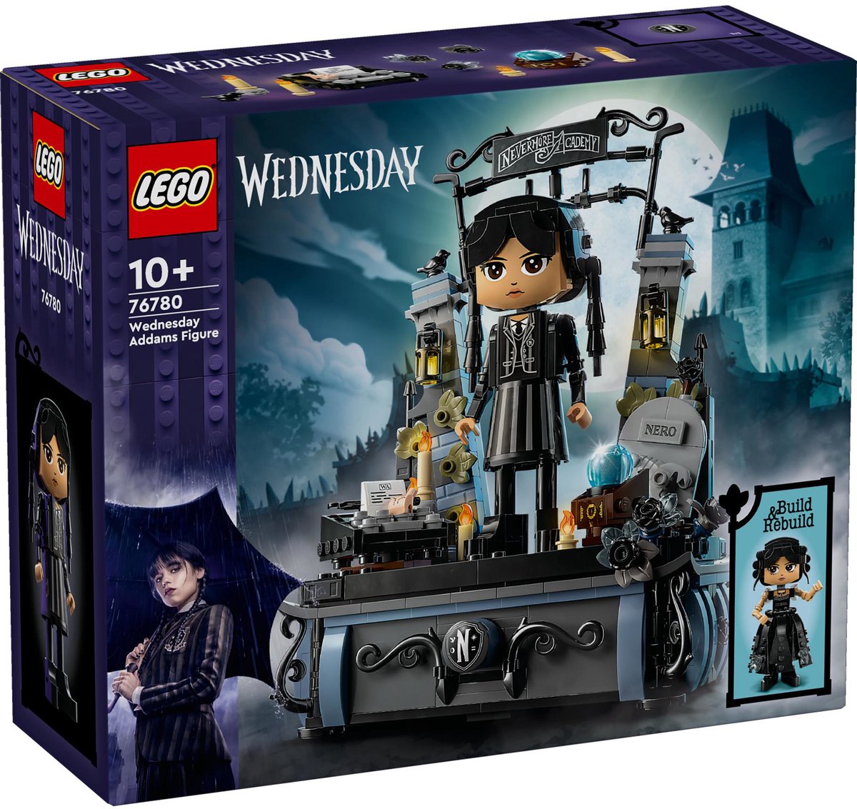 LEGO 76780 Mittwoch Addams Figur