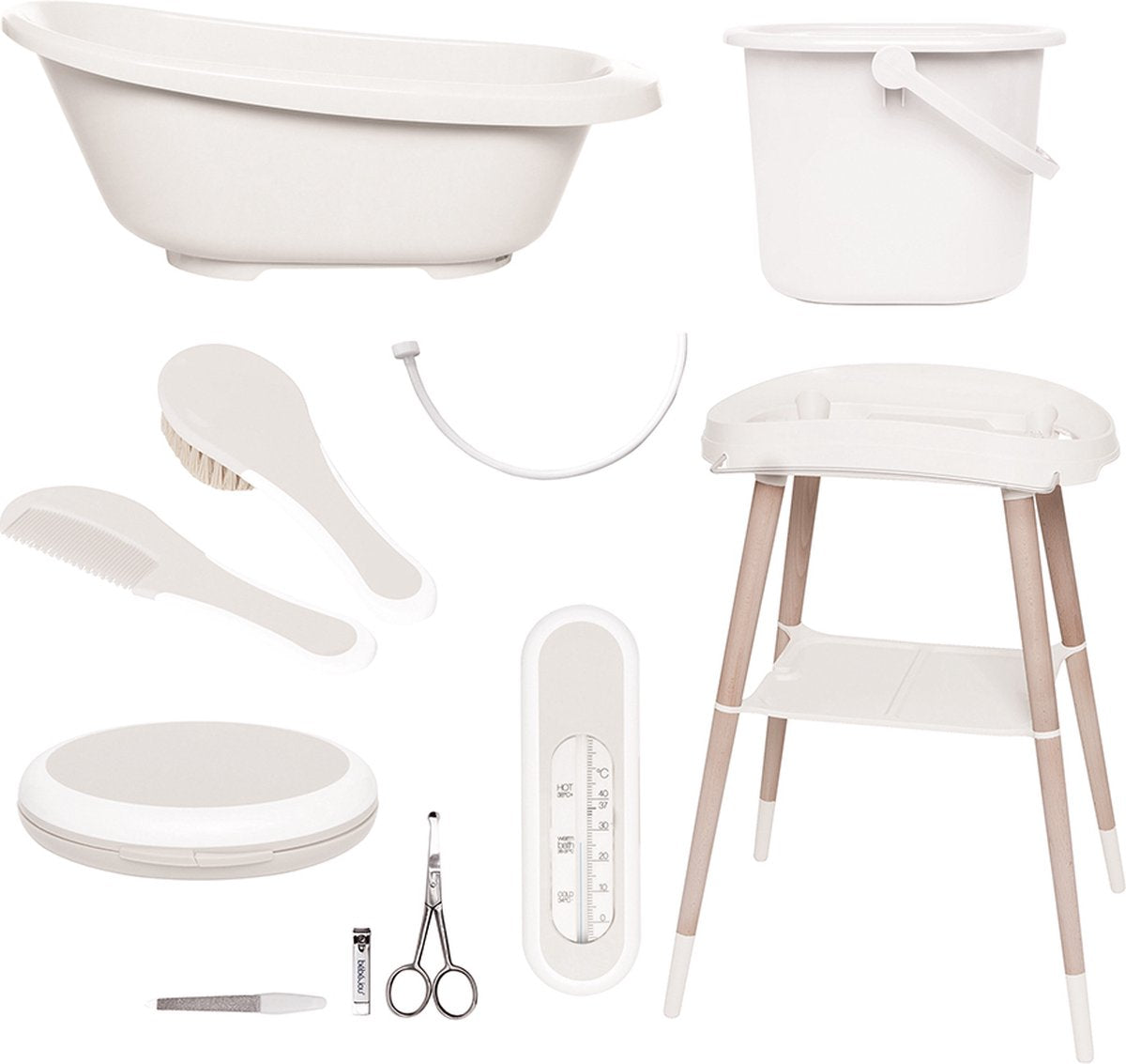 Bébé-jou Badeset 7-teilig Sense Light Hafer