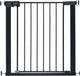 Safety 1st Treppenschutzgitter leicht zu schließen ohne Bohren – exkl. Verlängerungen - 73 bis 80 cm - Metall schwarz