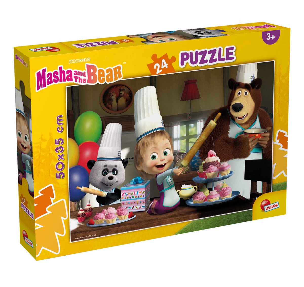 Lisciani Masha-Puzzle plus 24 – alles in allem möglich!