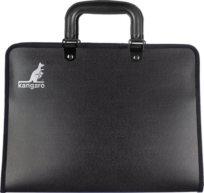 Kangaro-Zeichenordner – A4 – mit Griff – Schwarz – k-830211