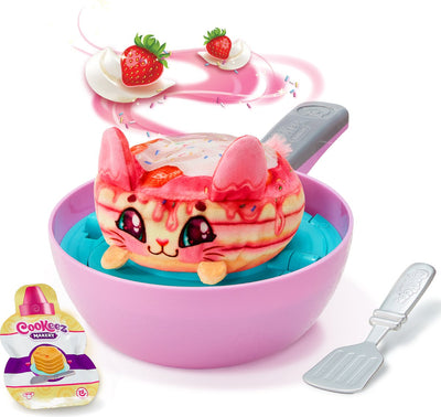 Moose Toys Cookeez Machen Sie Ihr eigenes Plüsch -Überraschungstier in der Pfanne