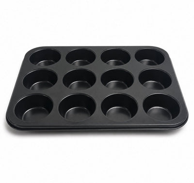 Sans Marque Kozie Muffinform ohne Markenzeichen 6 Stück – PFAS-freie Backform – Antihaftbeschichtung – für Muffins, Cupcakes